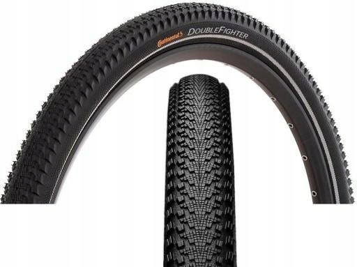 

Opona Continental Double Fighter III 700x35c drut