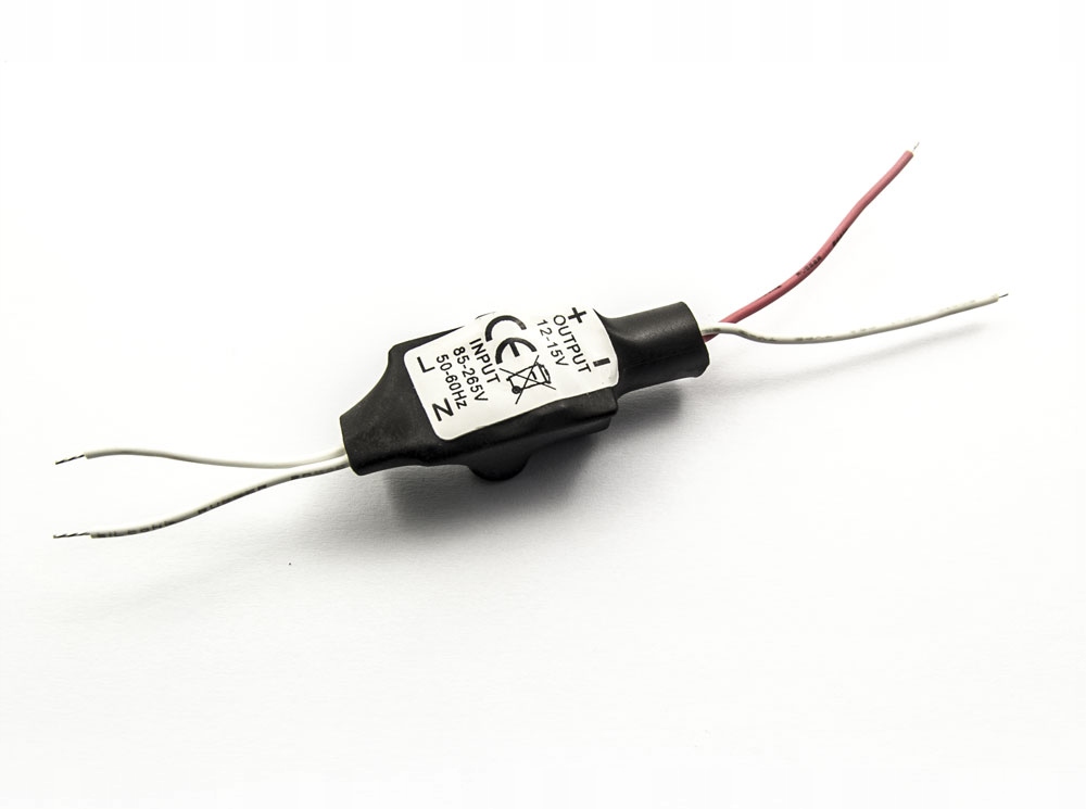 

Zasilacz Mini Led Driver 1-3W 12V DC Transformator