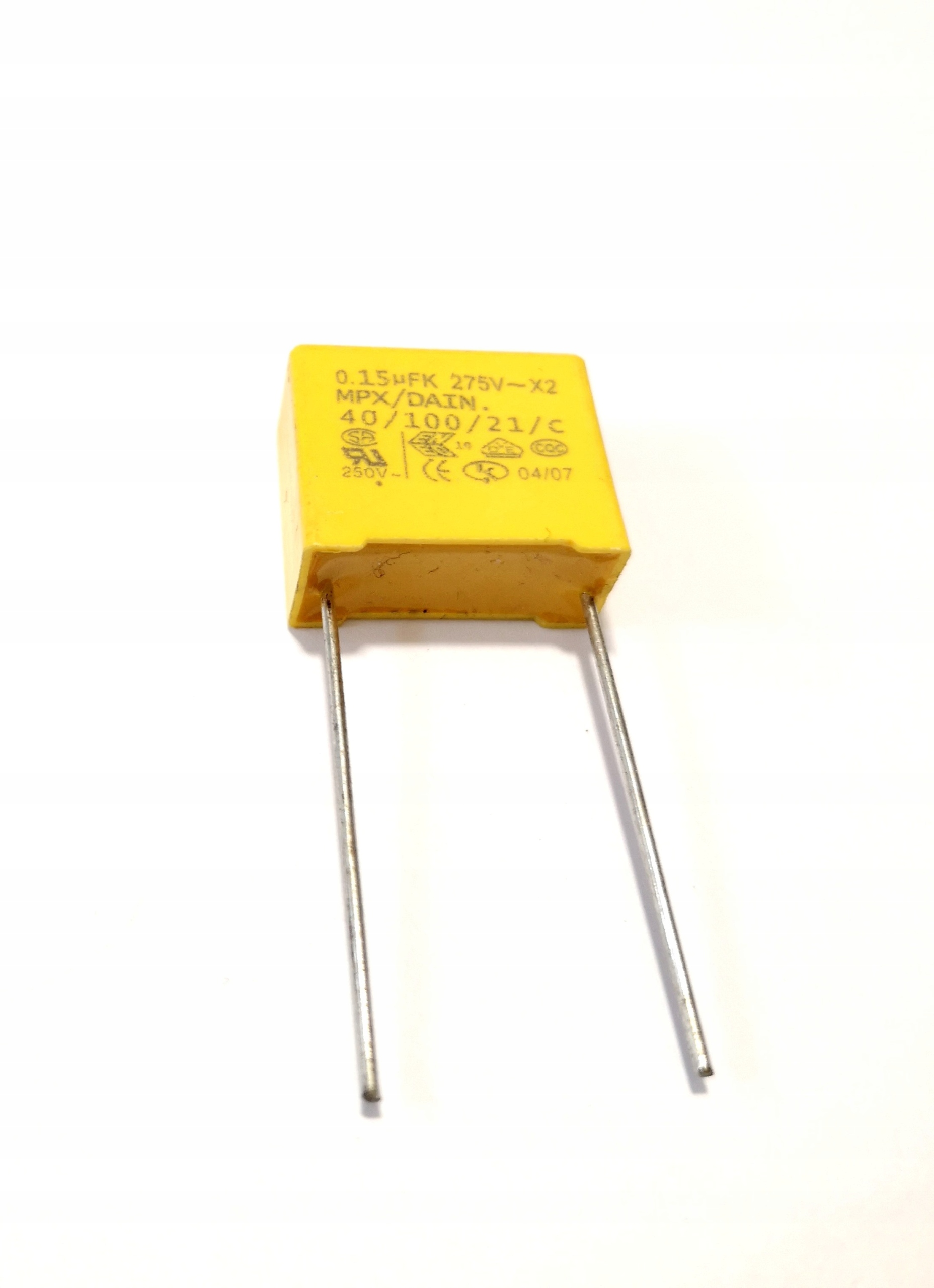

Mpx 150nF 275V-x2 Kondensator polipropylenowy