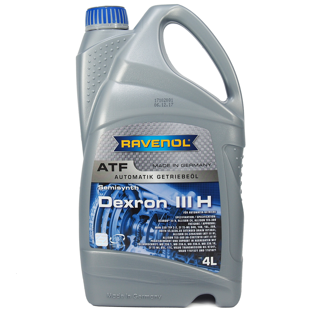 Ravenol Atf Dexron III H 4L olej przekładniowy do skrzyni automatycznej