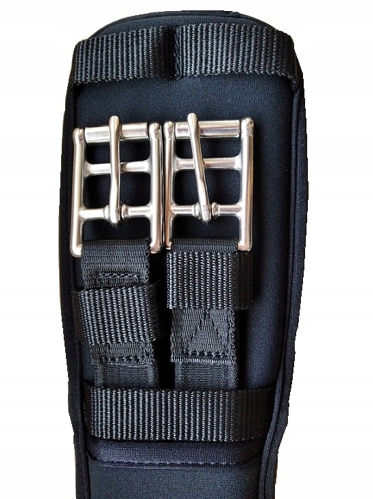 Popręg Memory ujeżdżeniowy z gumkami siodła 50 cm