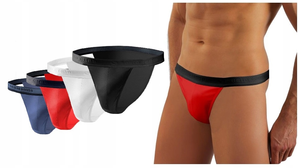 

4X slipy Puma Tanga Sesto Senso majtki kolory.. XL