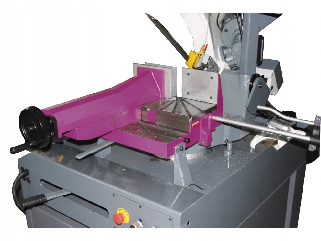 PIŁA TAŚMOWA DO METALU OPTIMUM S 350DG PRZECINARKA Zasilanie elektryczno-sieciowe