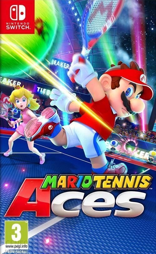 Mario Tennis Aces Nintendo Switch Nowa Folia-Zdjęcie-0