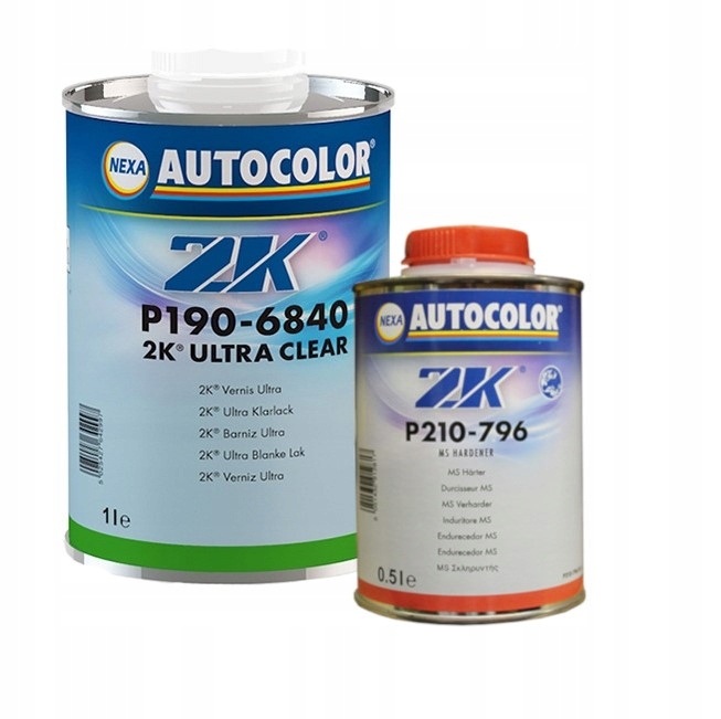 

Nexa lakier bezbarwny P190-6840 utw.P210-796 1,5L
