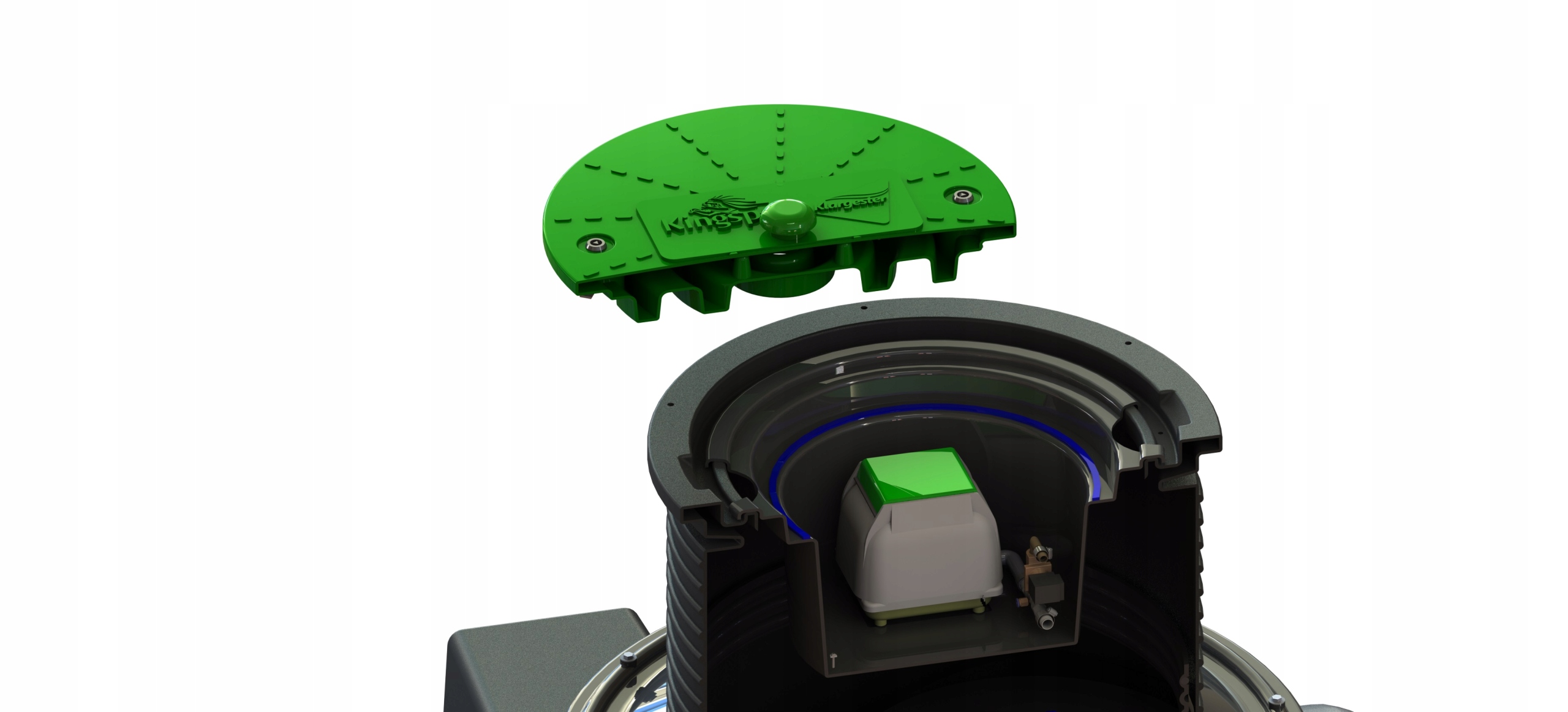 OCZYSZCZALNIA BIOLOGICZNA BIOPURA 4 KINGSPAN Liczba komór 3