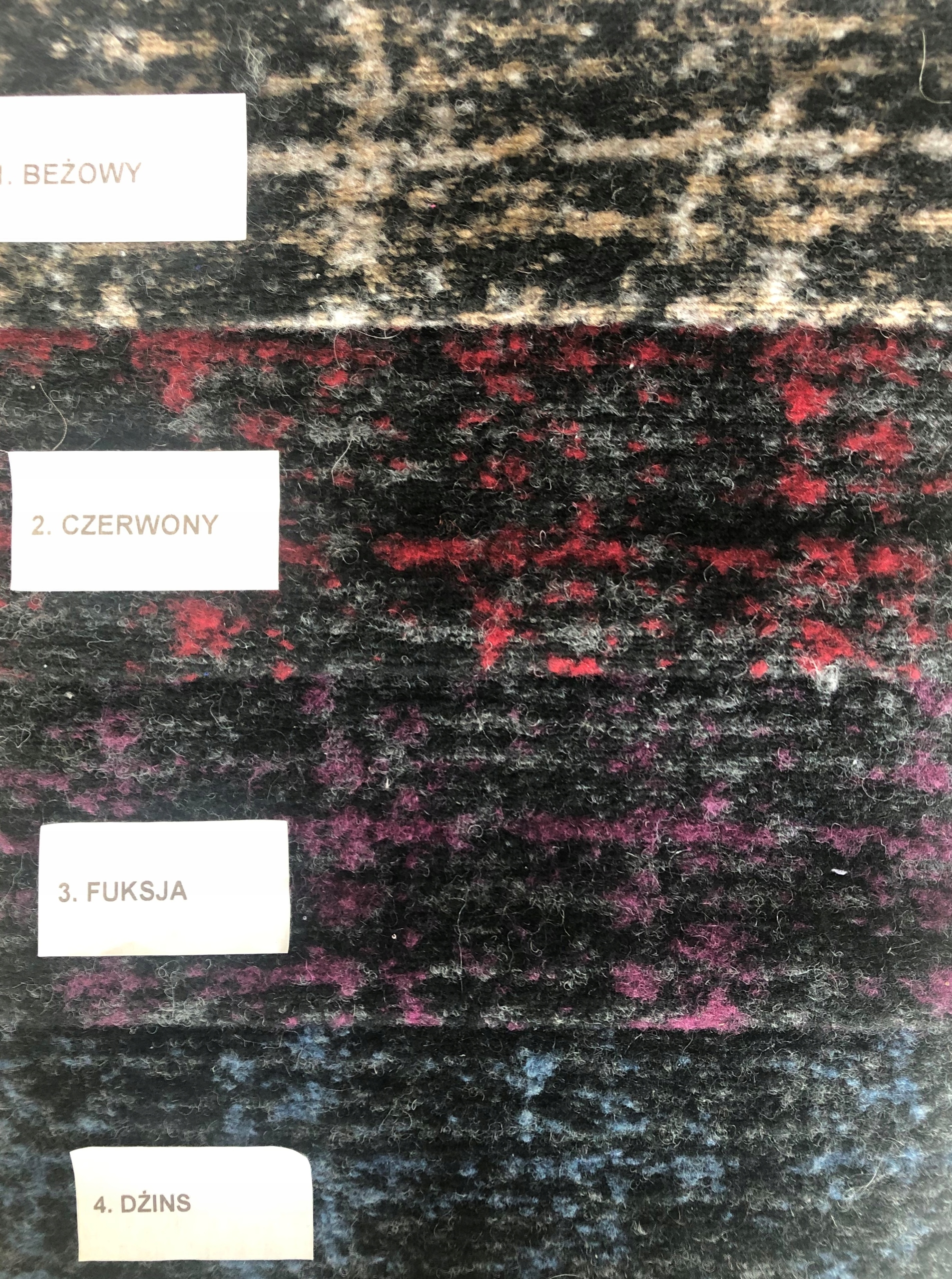 WŁOSKA Wełna parzona gotowana TARTAN Rodzaj materiału wełna