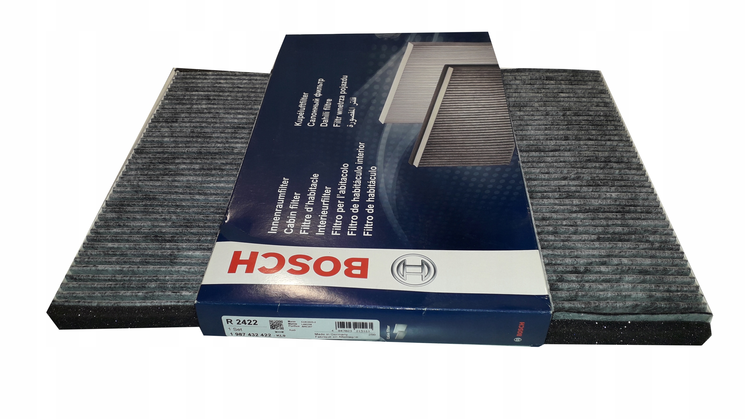 1 987 - BOSCH САЛОННЫЙ ФИЛЬТР 1987432422 AUDI VW