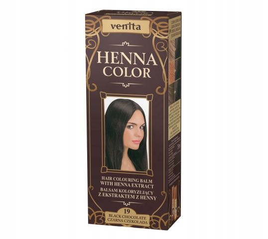 

Venita Henna Color do włosów 19 czarna czekolada