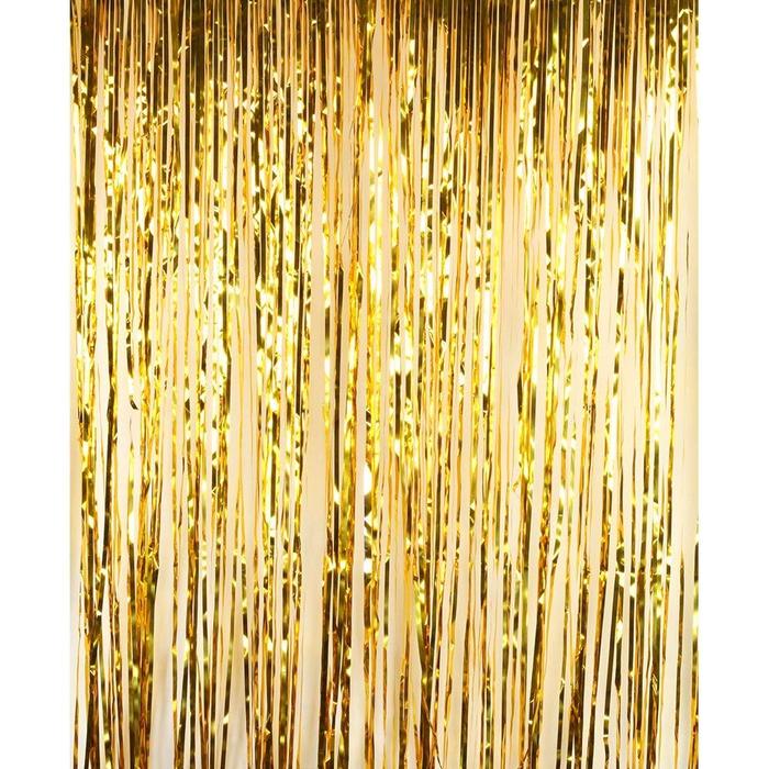 

Kurtyna Dekoracyjna Złota 100X200CM Party Ślub
