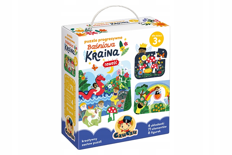 

Czuczu Puzzle Progresywne Baśniowa Kraina 3+