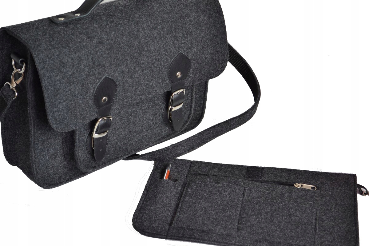 Aktówka filcowa 15 cali - Torba na laptopa 15 cali
