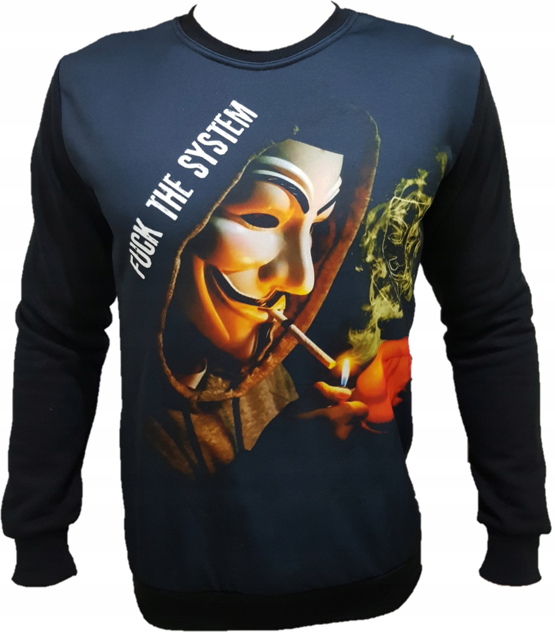

Bluza 3D Anonymus Vendetta Fuck The System roz. XL