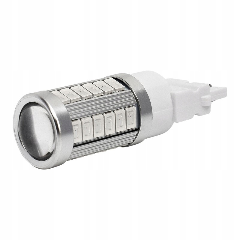 ŻARÓWKA LED 33 SMD 5630 P27W 3156 CZERWONA USA