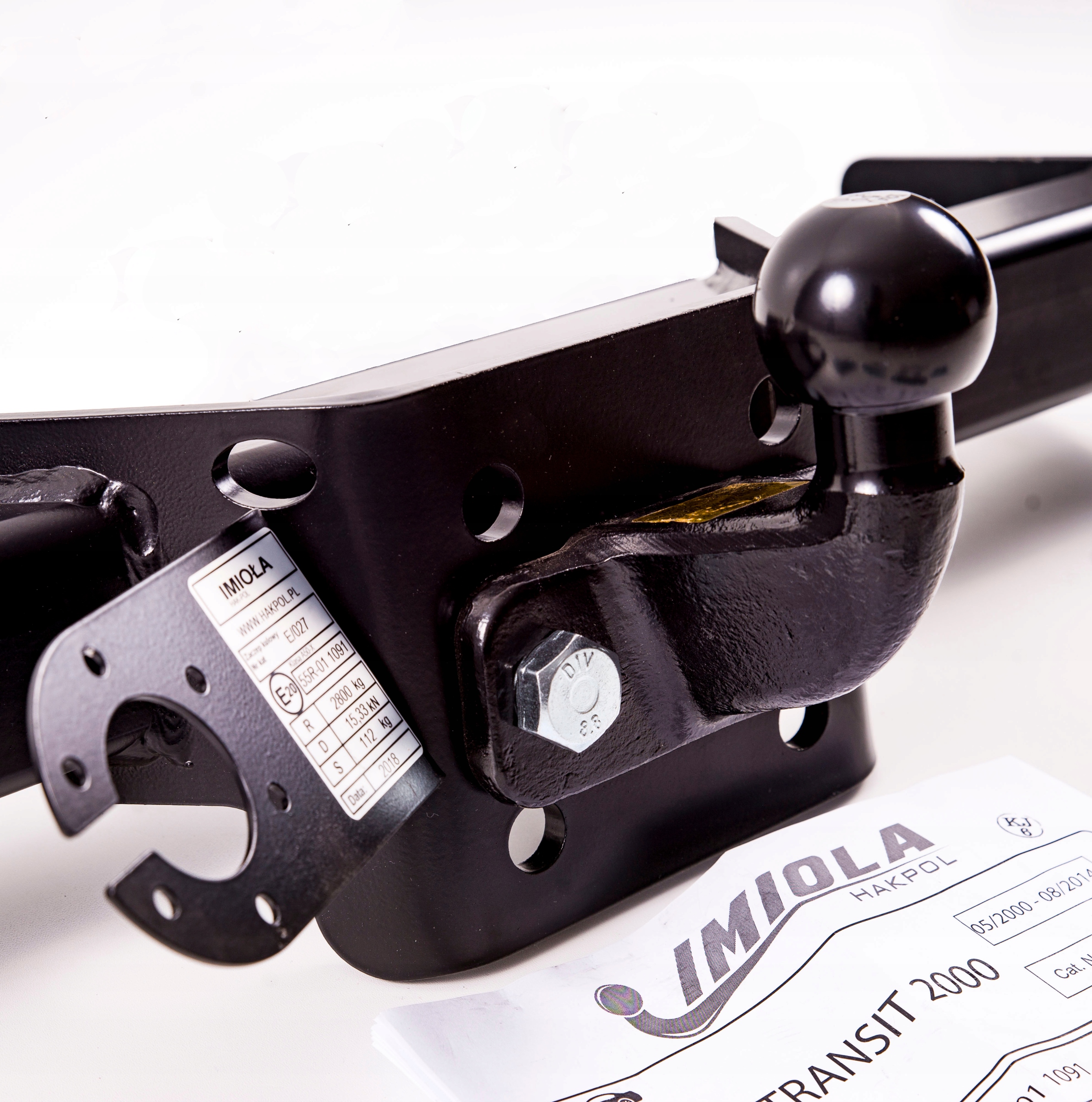 HAK HOLOWNICZY FORD TRANSIT BLASZAK Connector included 7 PIN