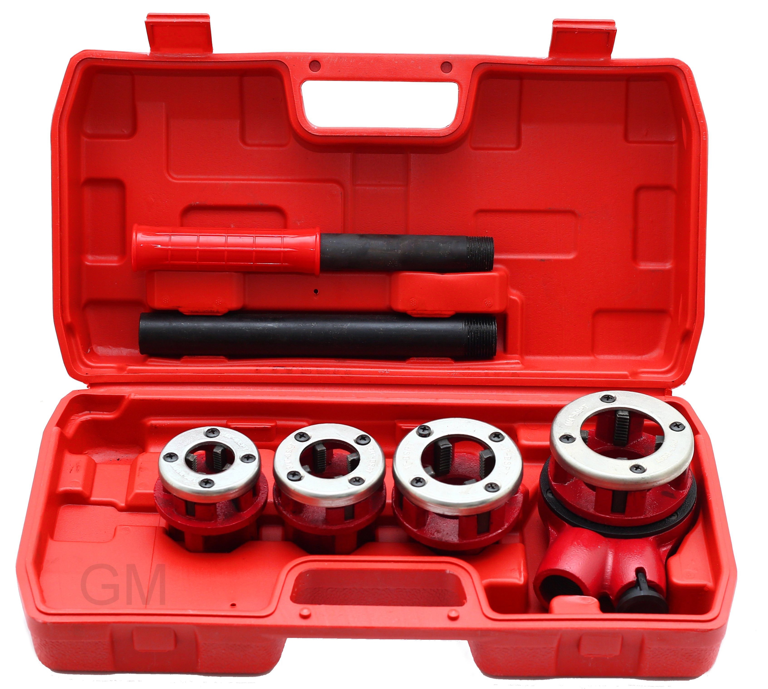 GWINTOWNICA RĘCZNA DO RUR Z GRZECHOTKĄ NARZYNKA 4 Marka GM