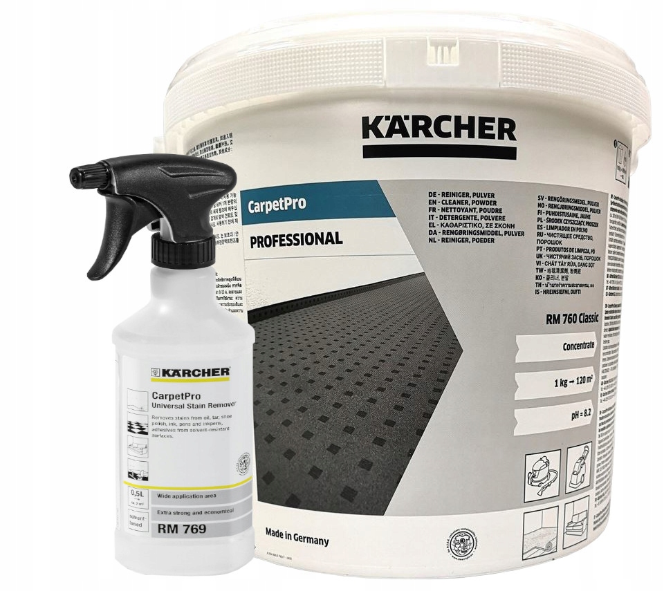 

Proszek+odplam Do Prania Dywan Karcher Rm 760 10KG