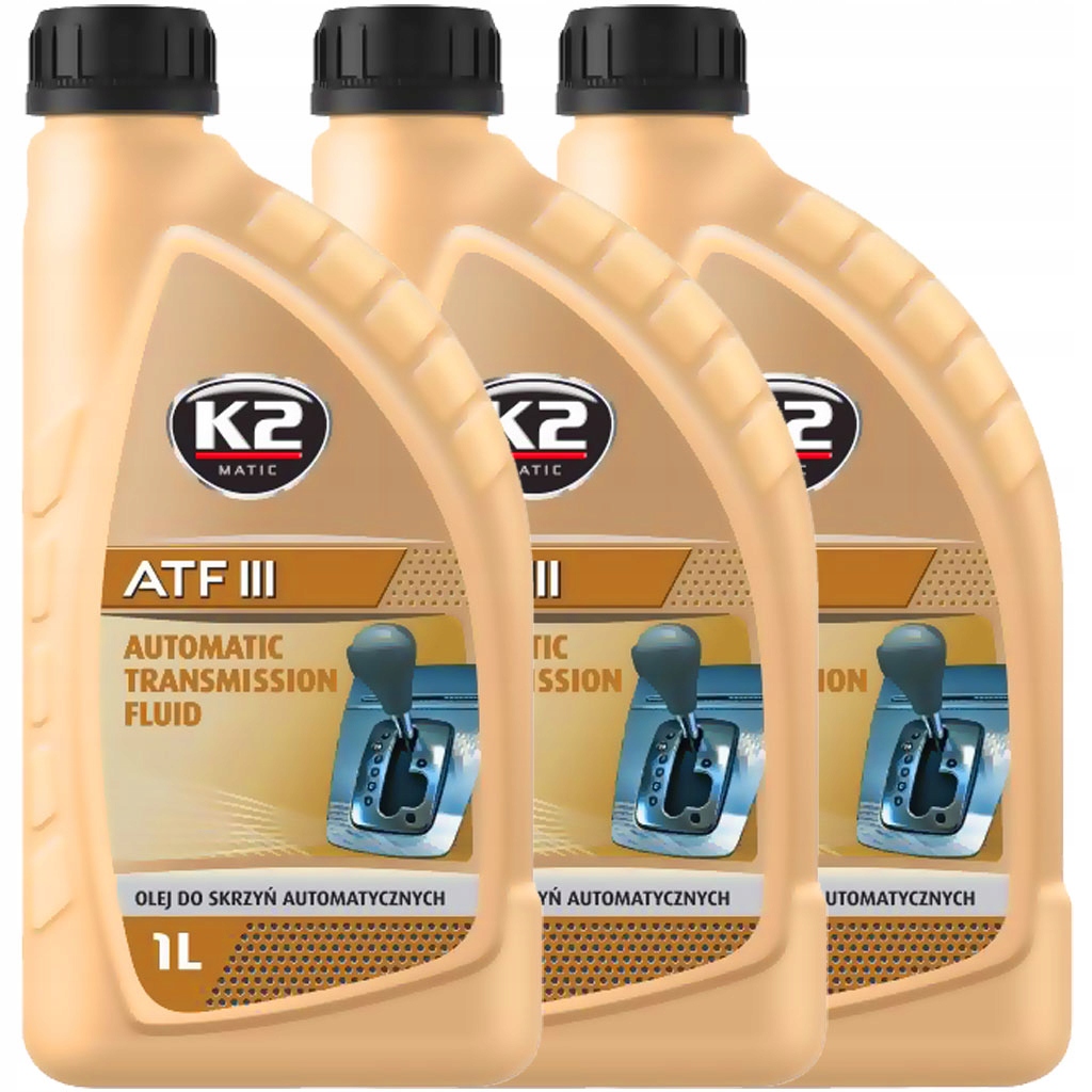 K2 Atf Dex III Olej Do Automat. Skrzyni Biegów 3L