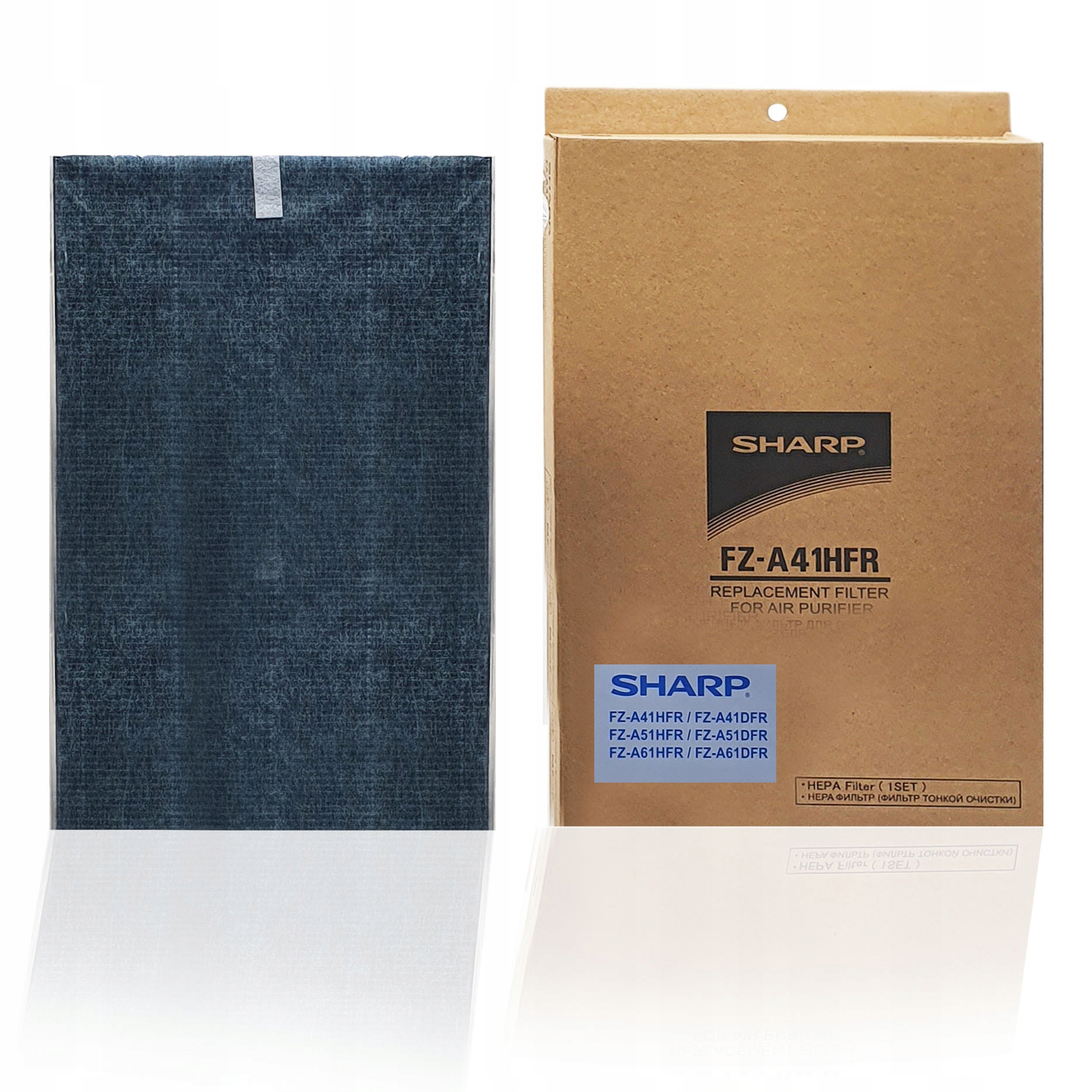 

Oryginalny filtr Hepa Sharp FZ-A41HFR | KC-A40