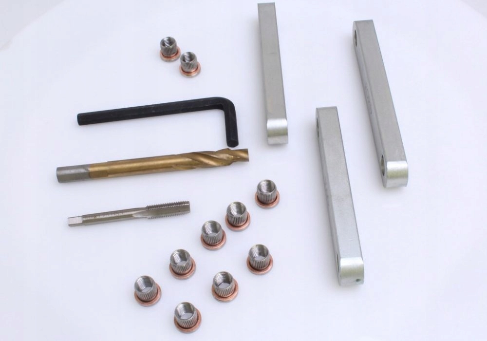 ZESTAW NAPRAWCZY DO GWINTÓW ZACISKU HAMULCOWEGO M9 Waga produktu 0.92 kg