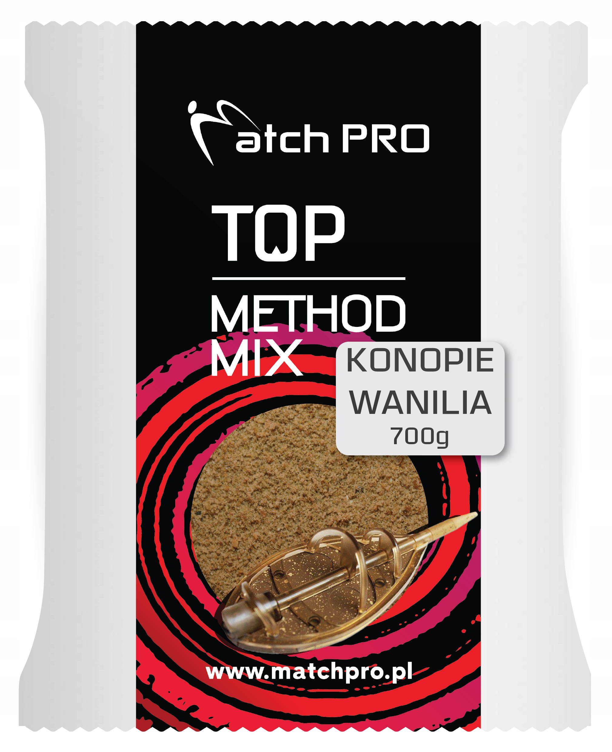 Zanęta Method Mix Orzech Tygrysi Konopie 700g Match Pro