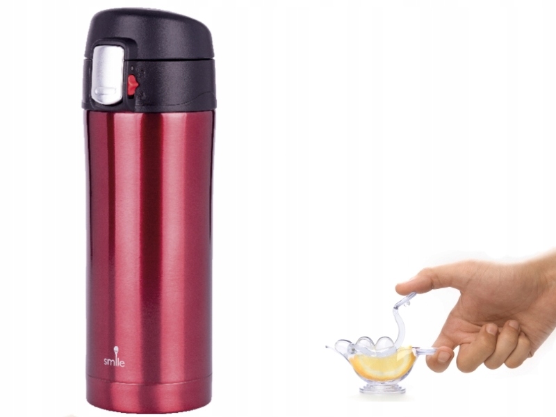 

Termos Kubek Termiczny Podróżny 300ml czerwony