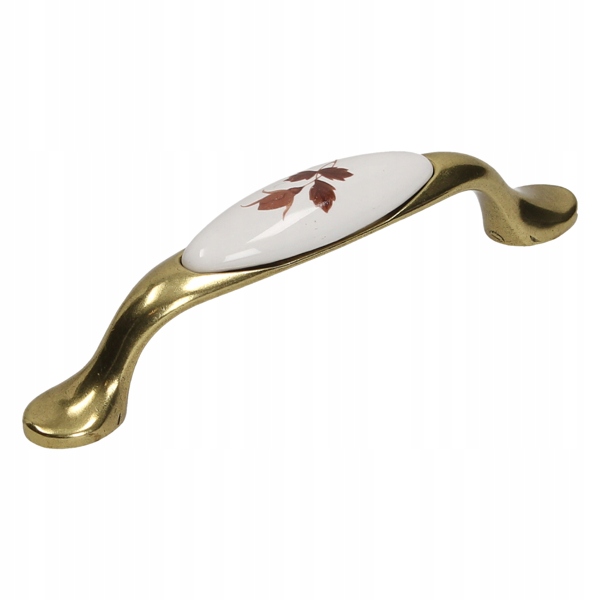 

Uchwyt meblowy Porcelanka UP19-96-AB-MLK-2 kwiatek