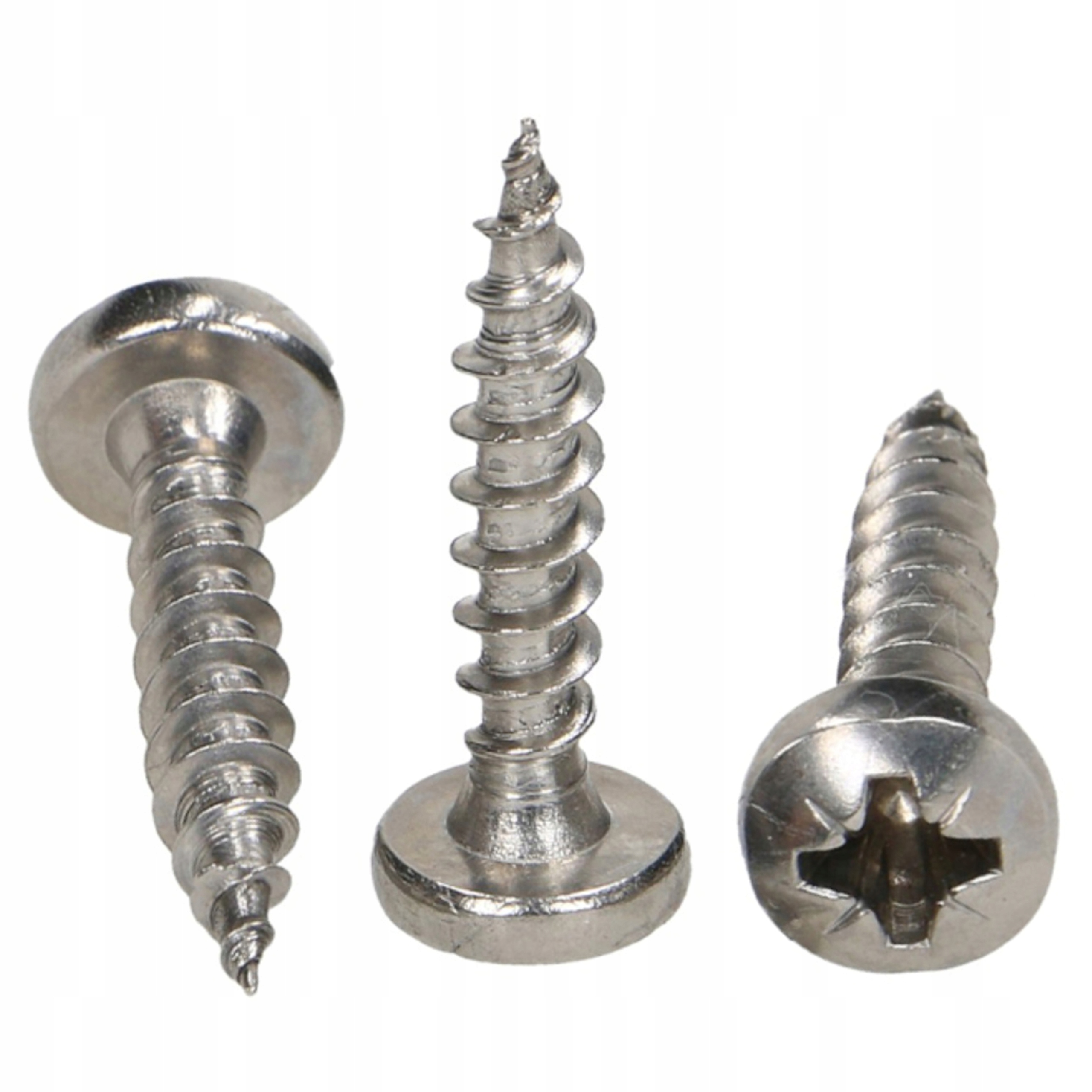 

3,5x12 wkręt do drewna soczewka nierdzewny A2 10sz