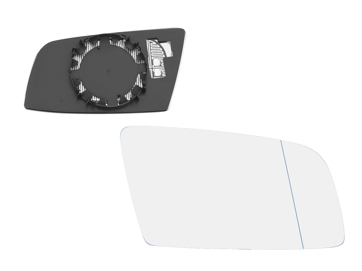 BMW 5 E60 5 E61 wkład lustra grzany srebrny E60 PR