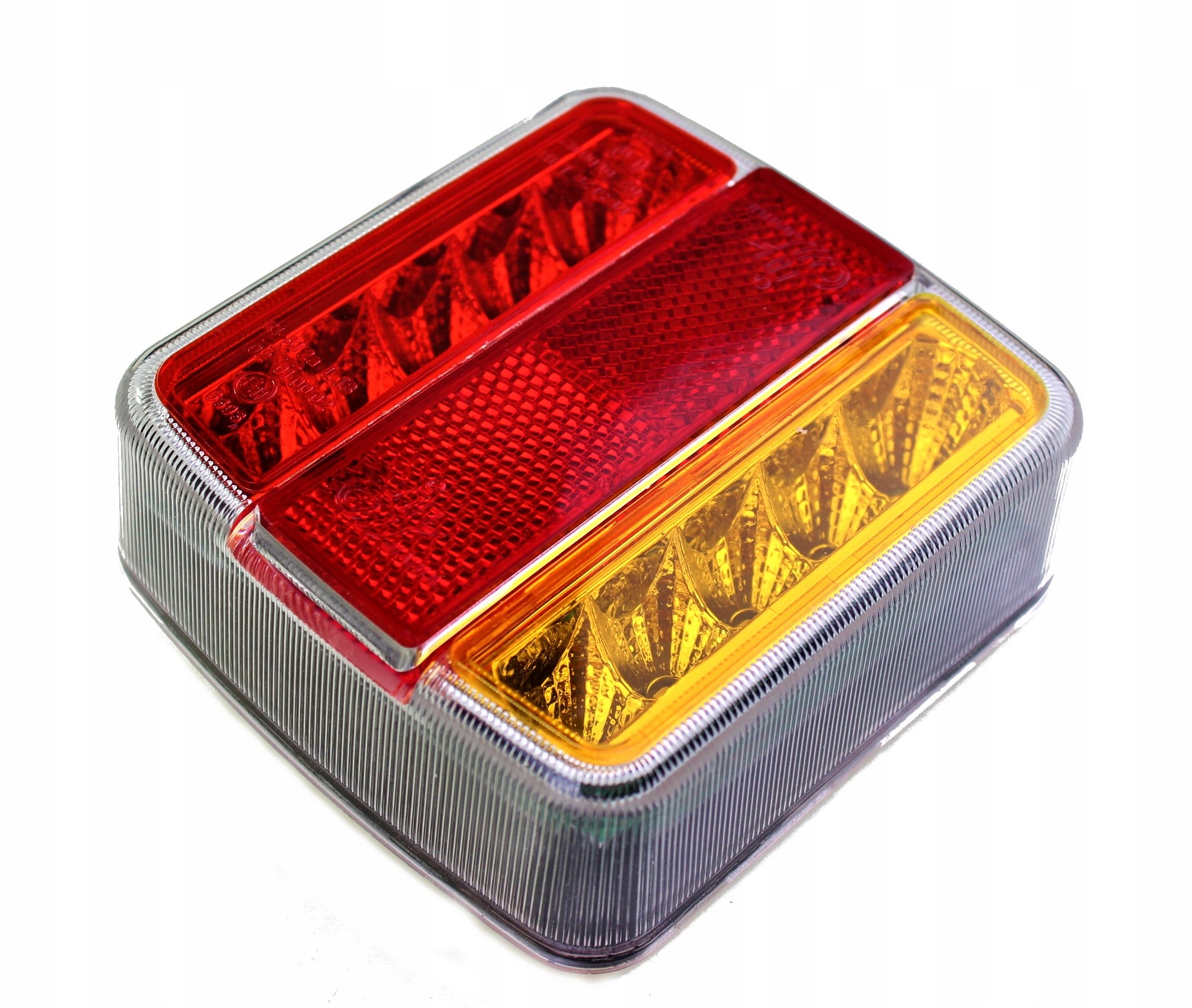 LAMPY TYLNE LED ZESPOLONE LEDOWE PRZYCZEPKI 12V KOMPLET PARA 3 FUNKCJE Stan opakowania oryginalne