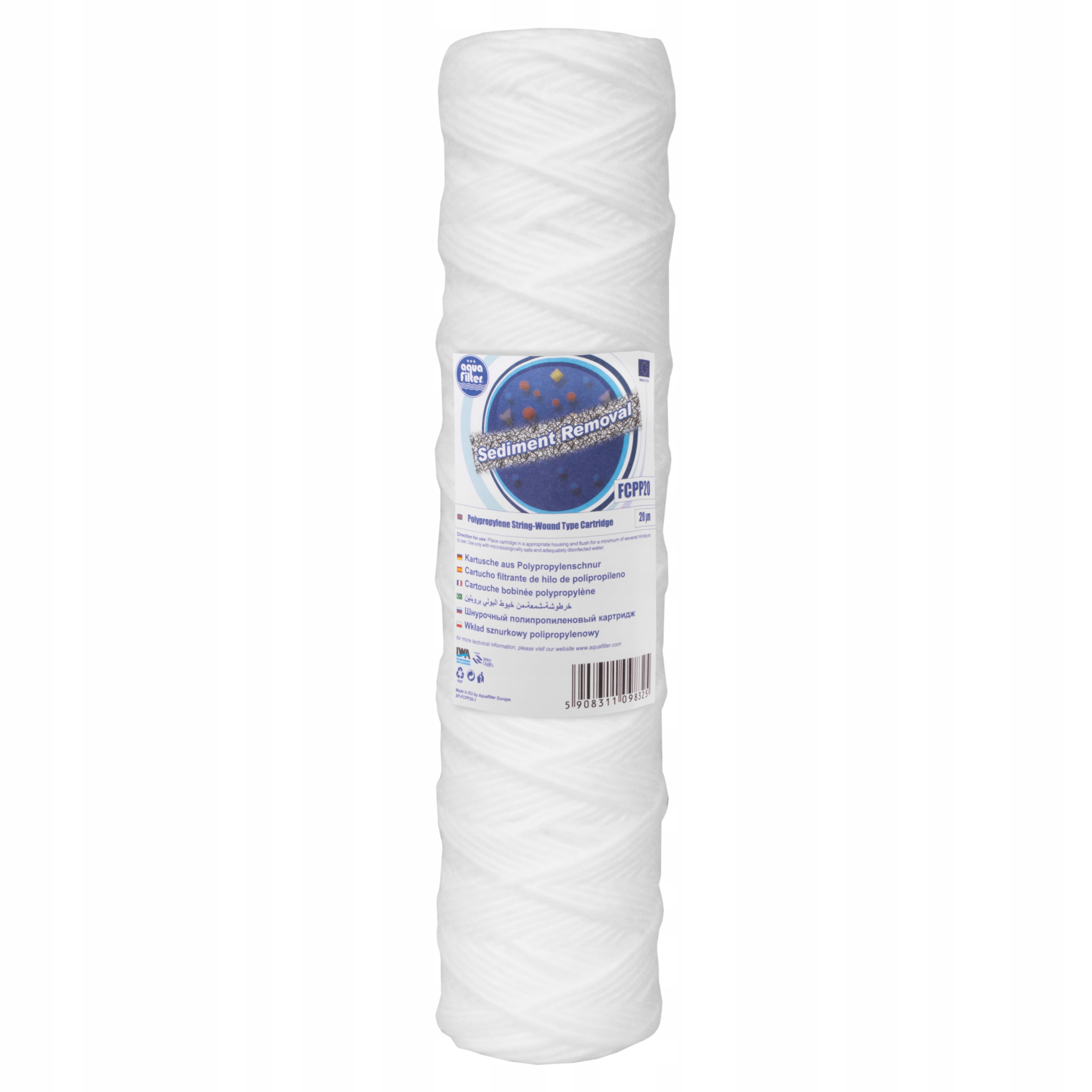 

FCPP20 Wkład Filtr Sznurkowy Aquafilter 20 Micron