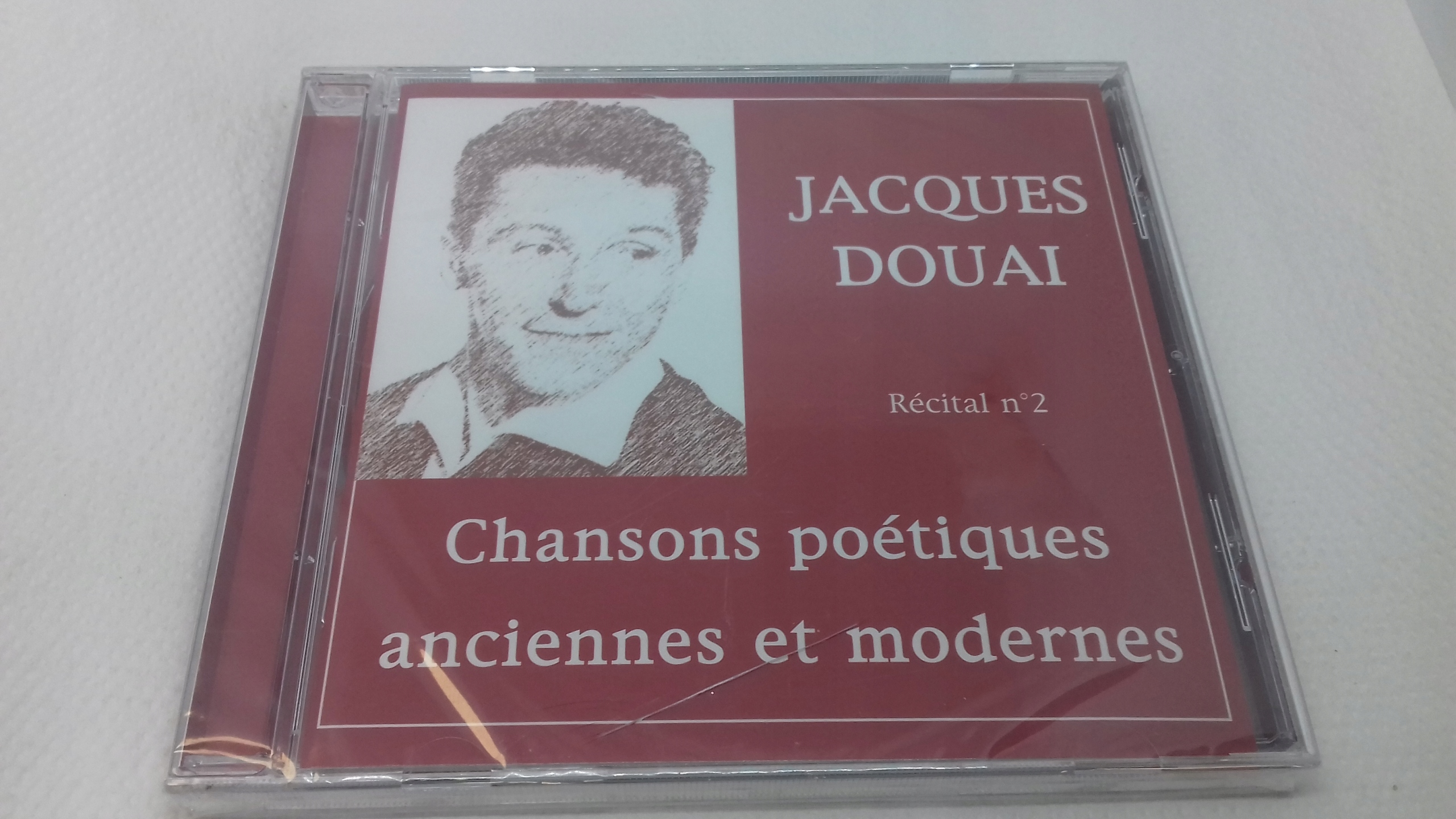 Jacques Douai Chansons poétiques anciennes CD Nowa
