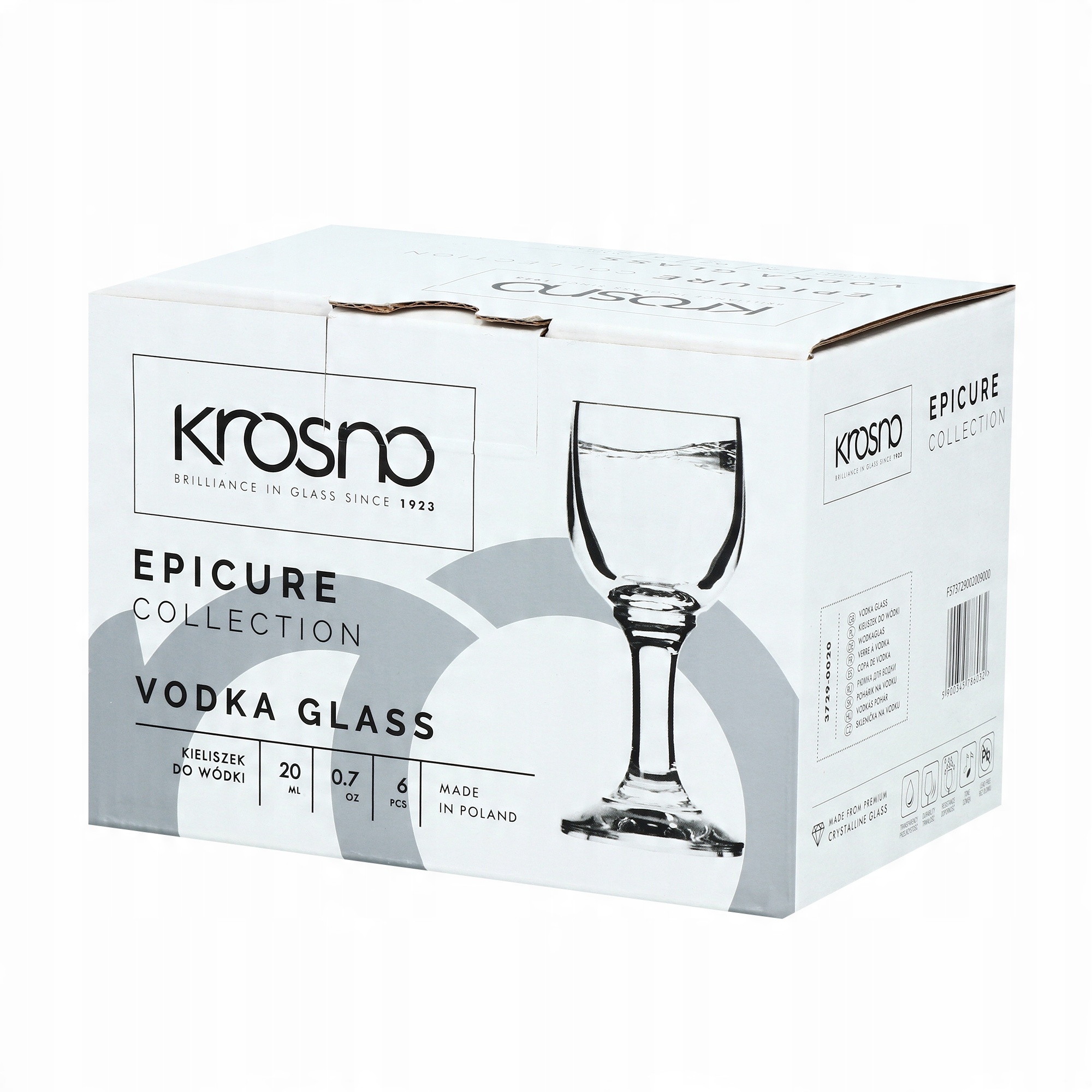 

Kieliszki do wódki 20 ml 6szt. Epicure Krosno