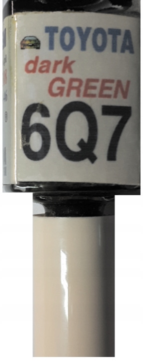 TOYOTA 6Q7 DARK GREEN LAKIER SAMOCHODOWY ZAPRAWKA DO RYS 10 ML ARASYSTEM