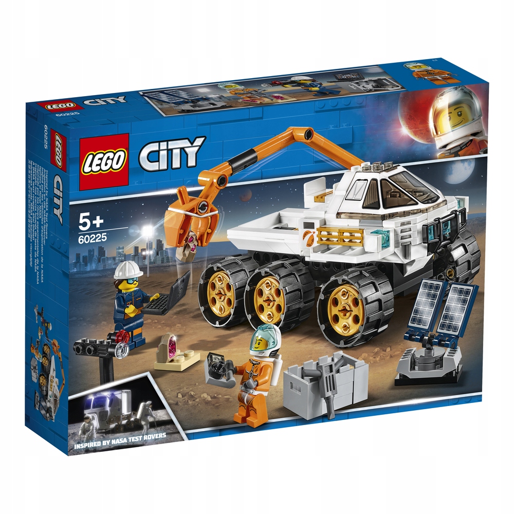 LEGO CITY SPACEPORT JAZDA PRÓBNA ŁAZIKIEM 60225
