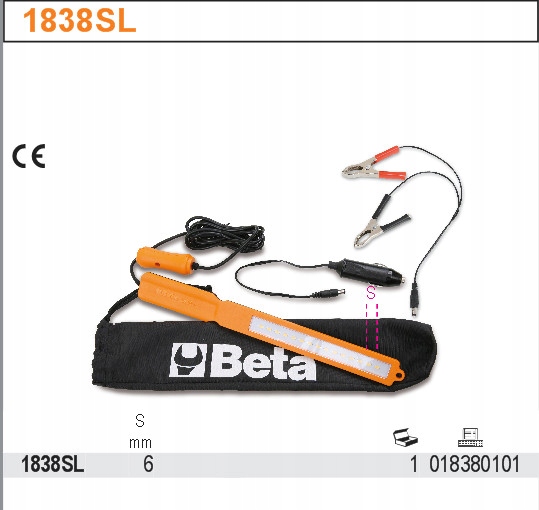 LAMPA INSPEKCYJNA PŁASKA Z DIODAMI LED BETA 1838SL EAN (GTIN) 8014230654300