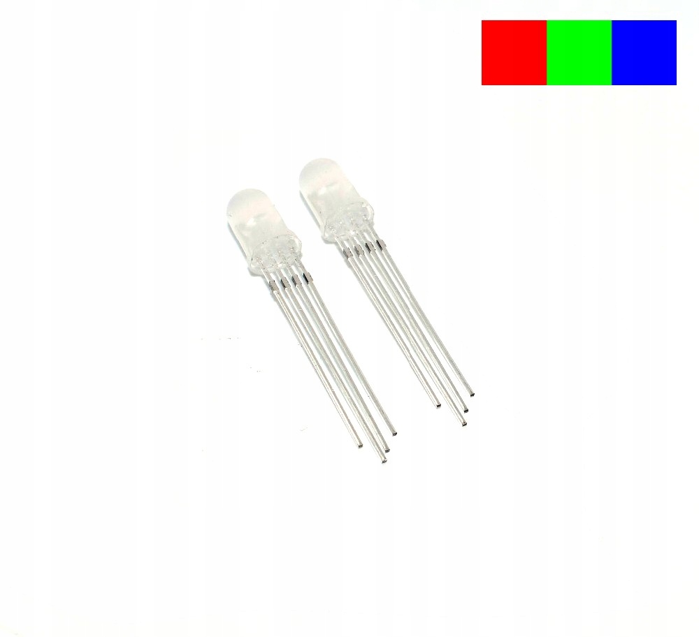 

Diody Led 5MM Rgb Dyfuzyjna Komplet 2SZT 63gr/szt