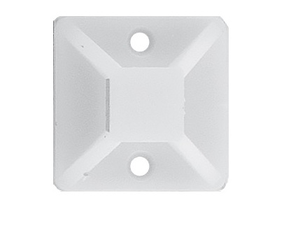 Uchwyt 20x20mm do opaski zaciskowej 10szt FV(2075)