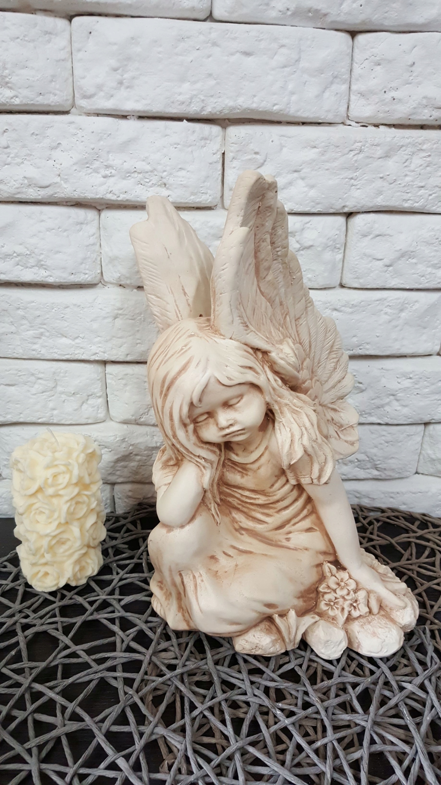 Figurka Anioł Aniołek Aniela Aniola Dekoracja Amor Kod producenta 03-Aniela