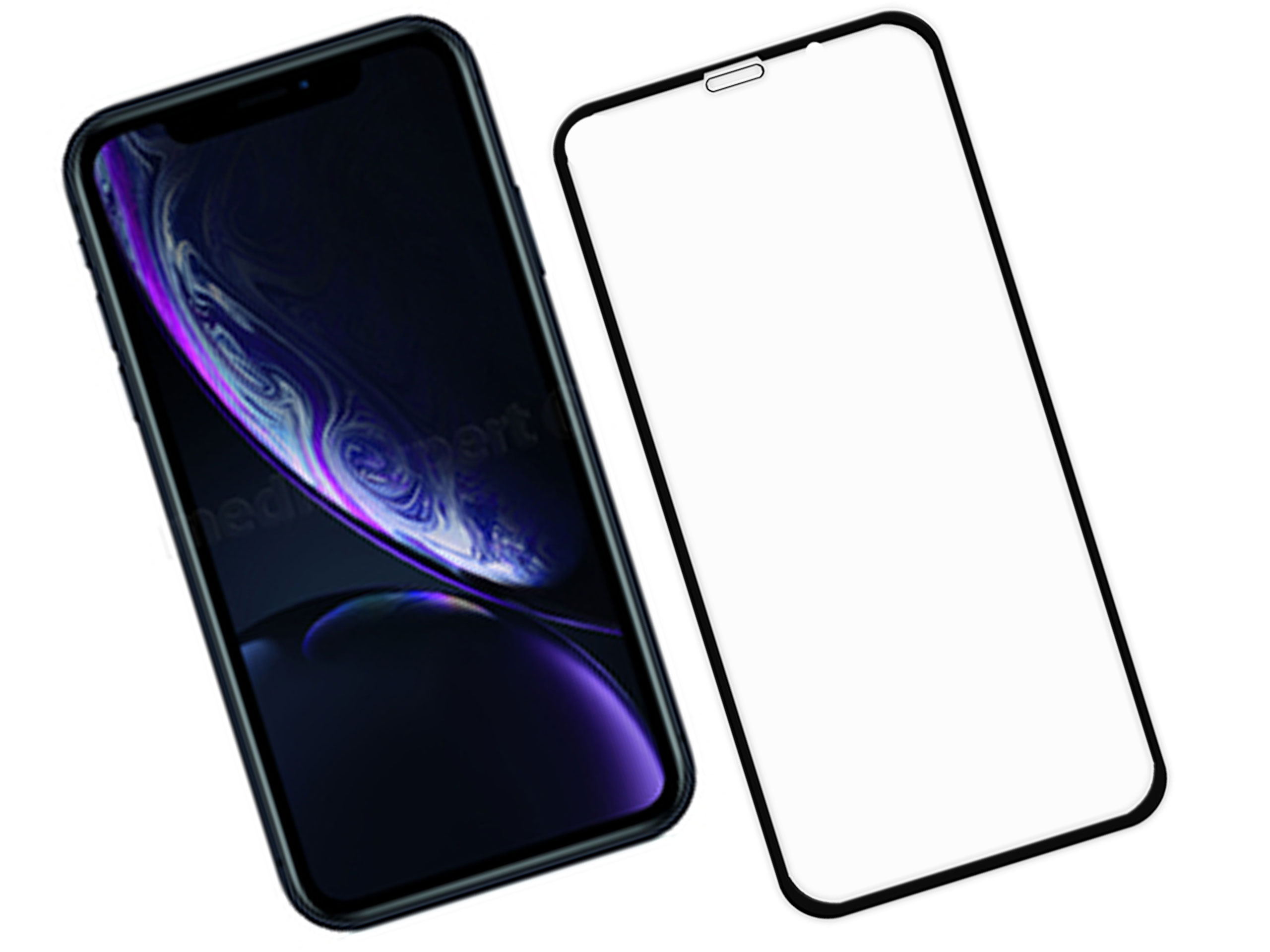 

Szkło hartowane 3D Apple iPhone Xr Czarny szybka
