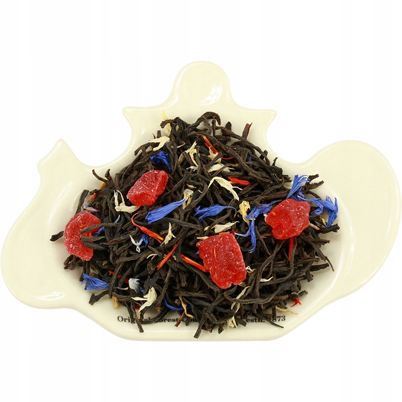 Herbata czarna cejlońska Basilur Rainbow liść 100g Forma liściasta