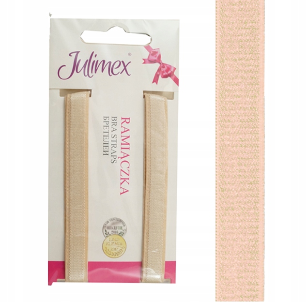 

Julimex Ramiączka stanik RB-341 szer 12 mm Beżowe