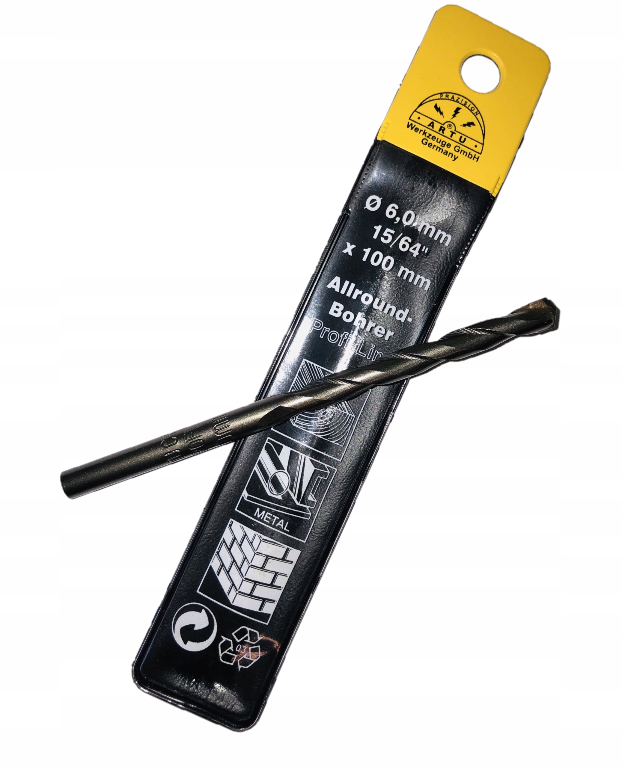 

Artu Wiertło Tytanowe do metalu gresu szkła 6 mm