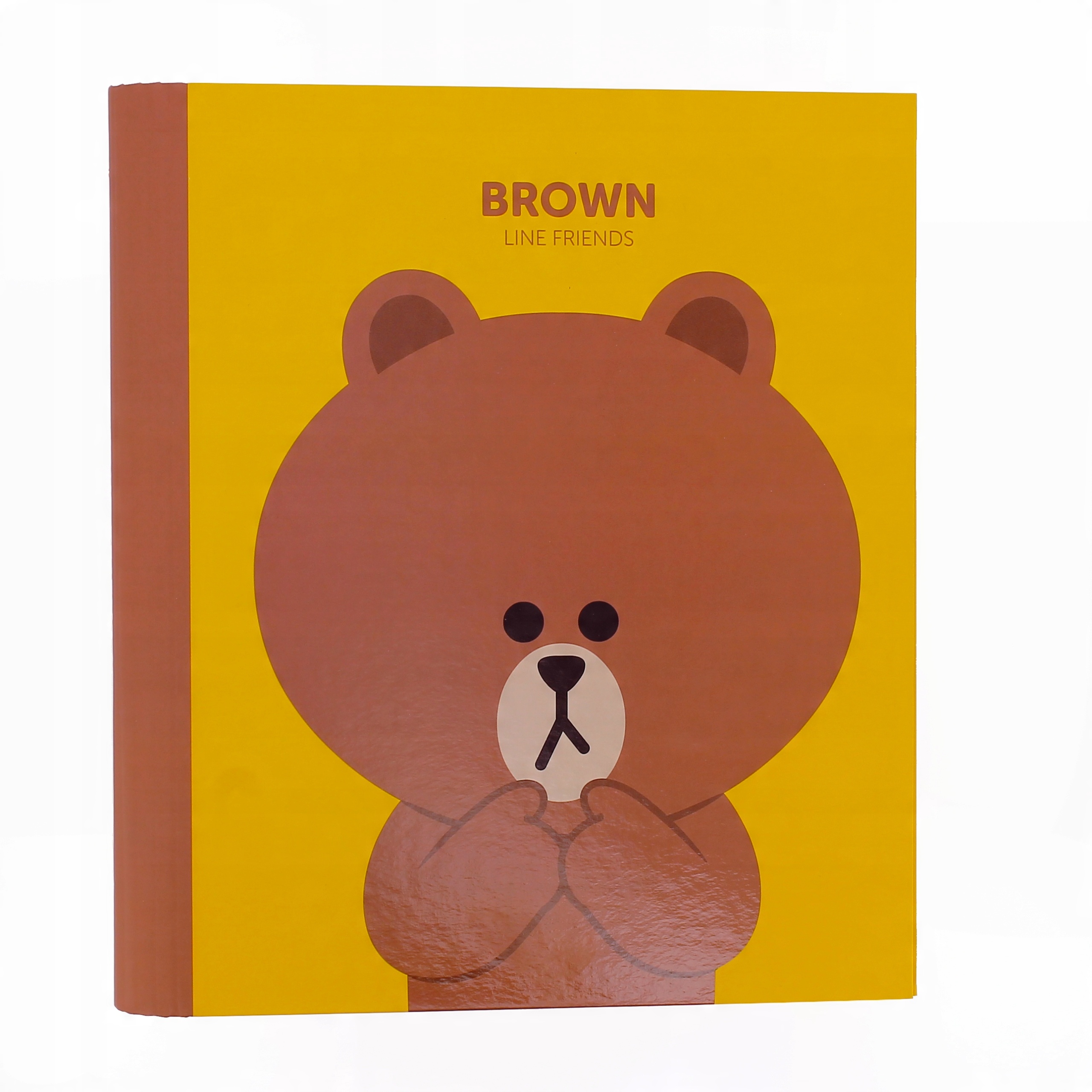 

Line Friends segregator A4 2 pierścienie Miś Brown