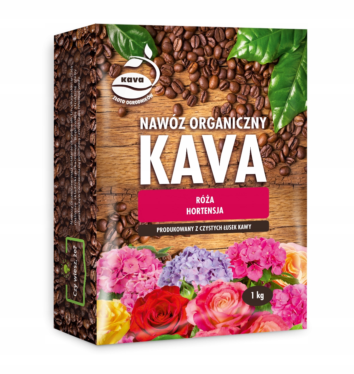 

Nawóz naturalny Kava z kawy 1kg Hortensja
