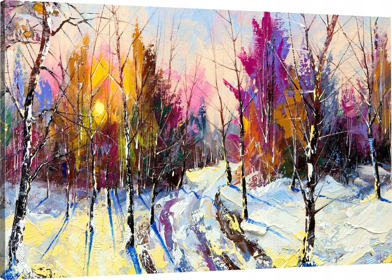 

Obraz Na Płótnie Abstrakcja Zima 100x70 980 Wzorów