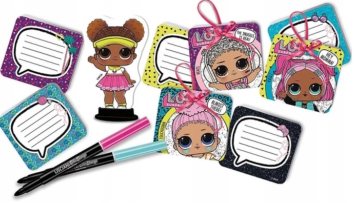 LOL SURPRISE SEKRETNE WIADOMOŚCI Z PLAYDOLL MGA Kod producenta Wiadomości