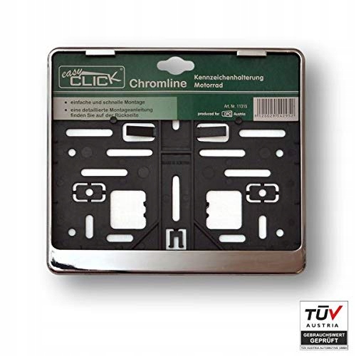 Uchwyt ramka tablicy rejestracyj. Easy Click 7s214