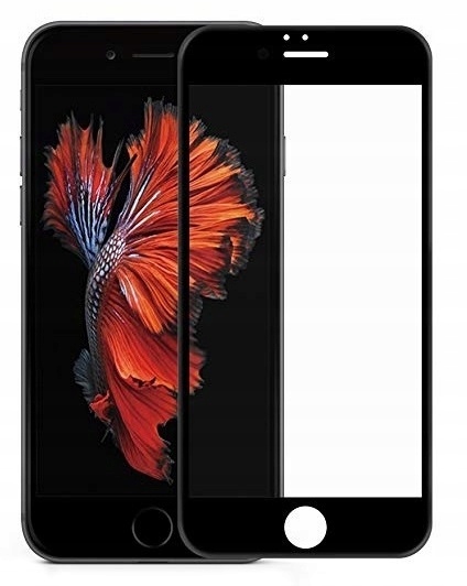 

Szkło Hartowane 3D Czarne Hybryda Do Iphone 6 6S