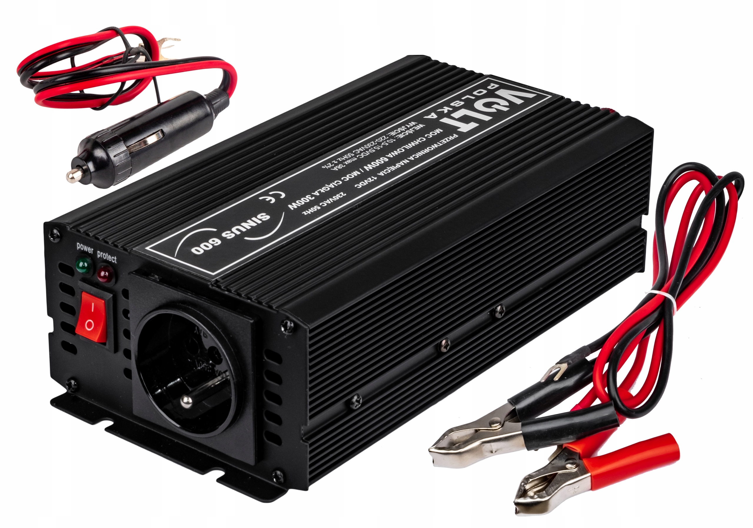 

Przetwornica Prądu Napięcia Sinus 12V 230V 600W